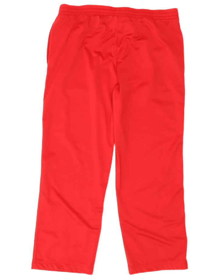 Calça de treino masculina Asics XL vermelho poliéster