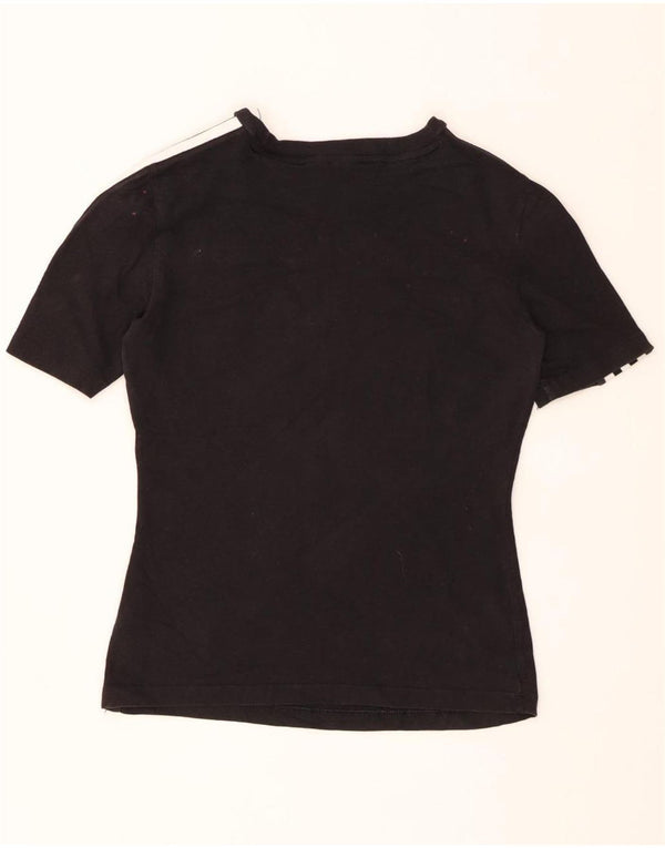 Camiseta Adidas Feminina Top UK 12 Médio Algodão Preto