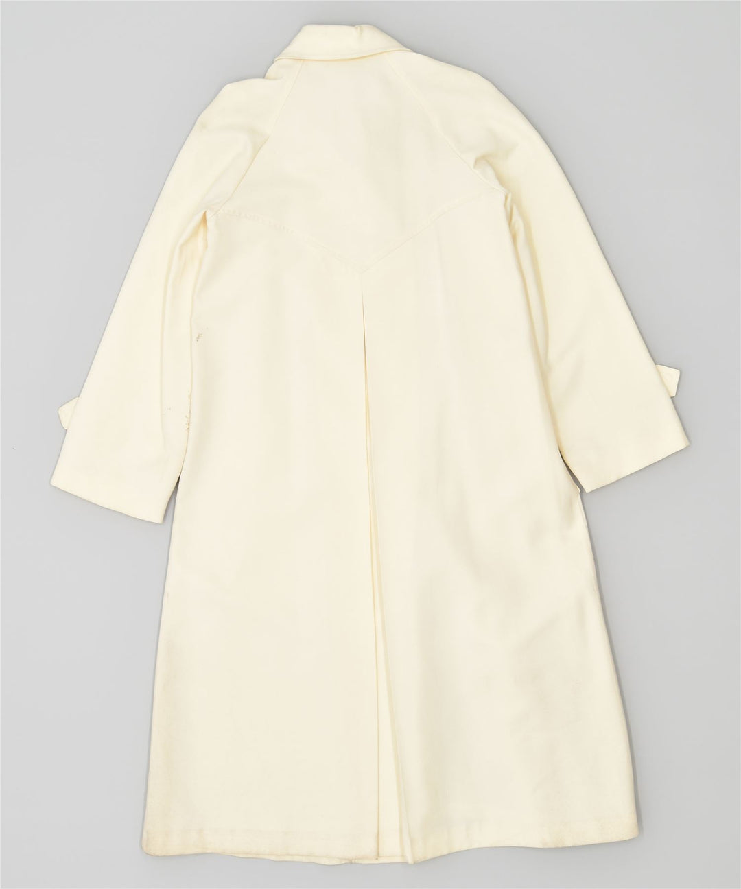 Sobretudo feminino VINTAGE UK 4 XS branco