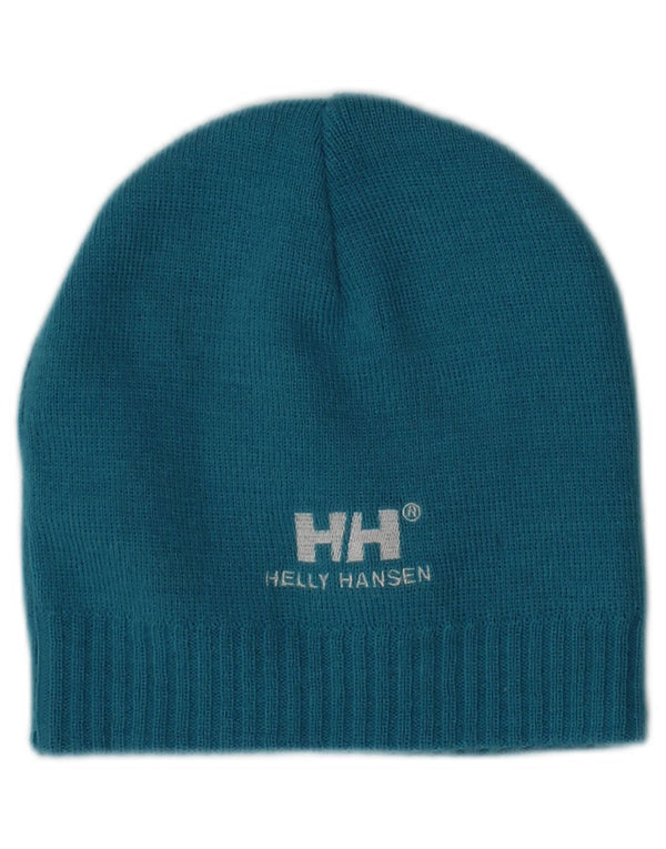 Gorro feminino de malha gráfica Helly Hansen tamanho único turquesa acrílico