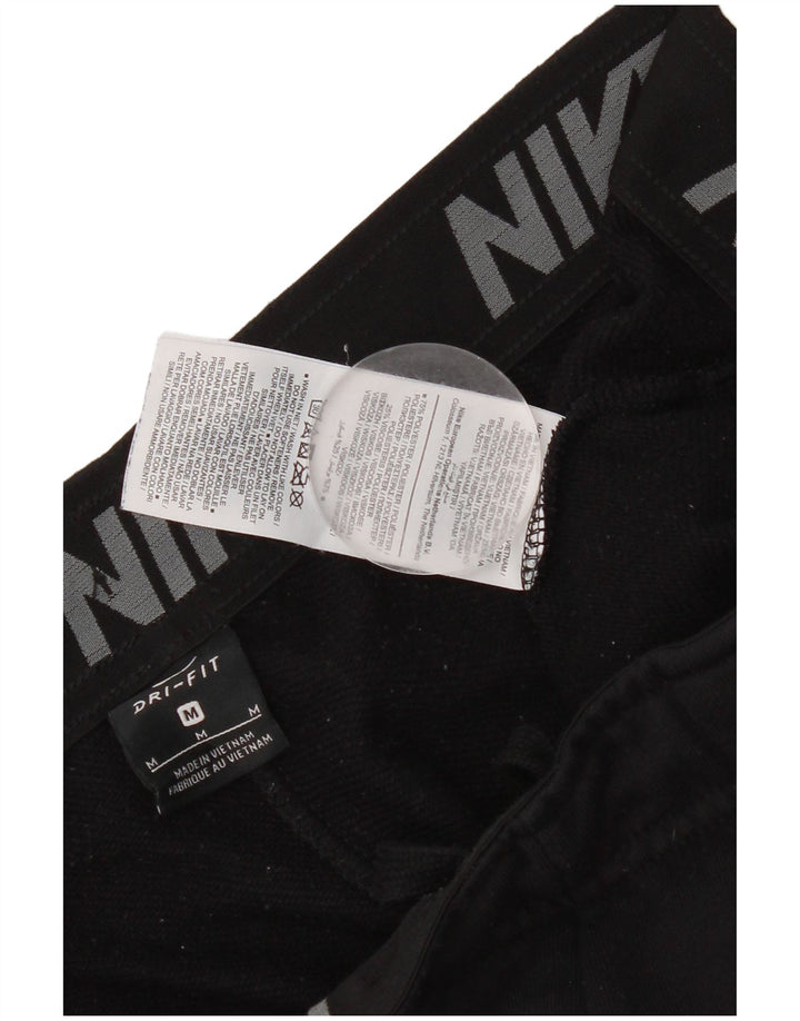 Nike Mens Dri Fit Calças de treino Joggers Médio Preto Poliéster