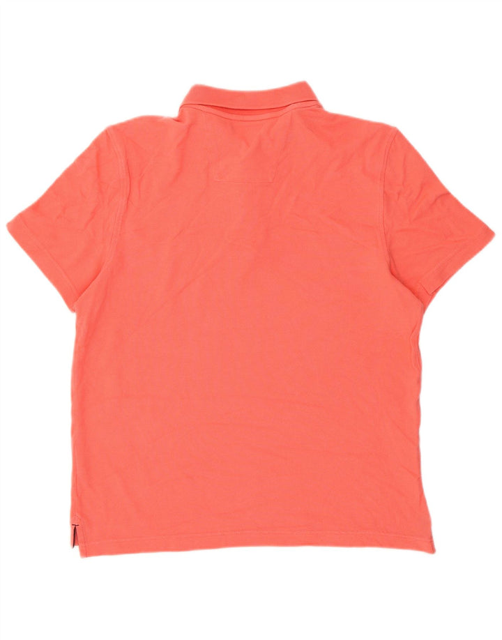 Camisa polo masculina NAUTICA algodão rosa médio