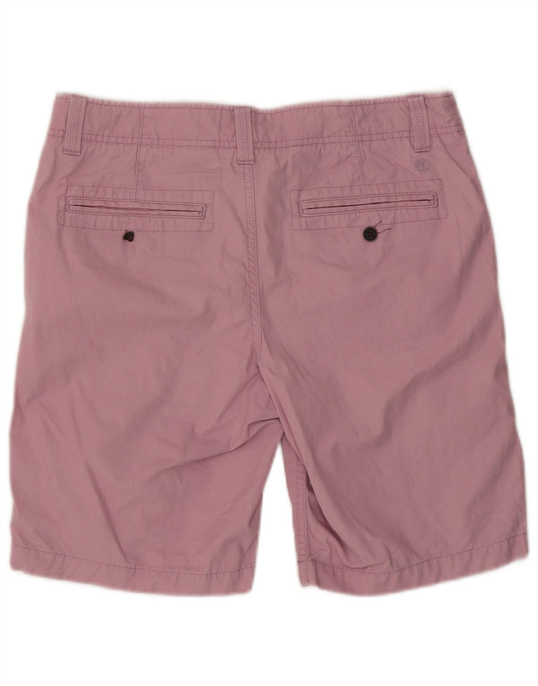 Timberland Mens Chino Shorts W32 Médio Algodão Rosa