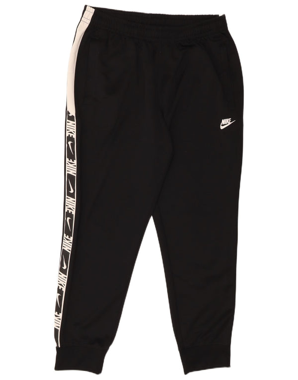 Calça esportiva masculina Nike Graphic Joggers grande bloco colorido preto