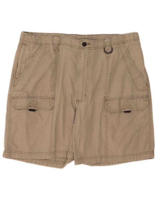 Shorts cargo masculino Wrangler W38 XL algodão bege