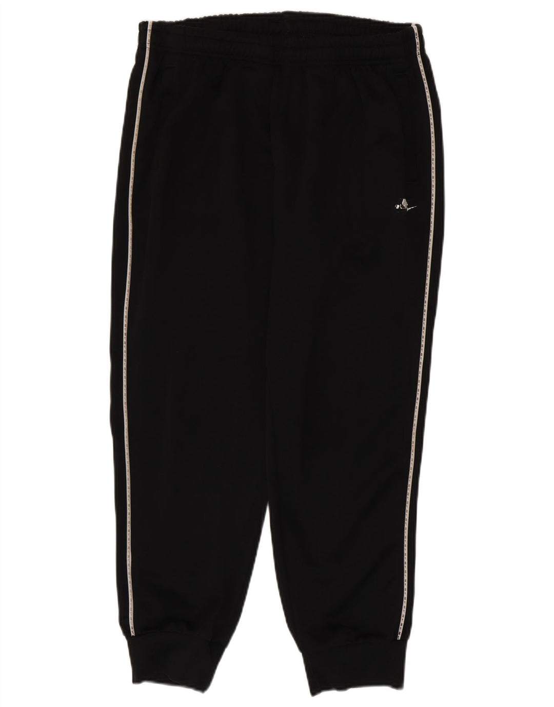 Calça de treino masculina Nike joggers grande poliéster listrado preto