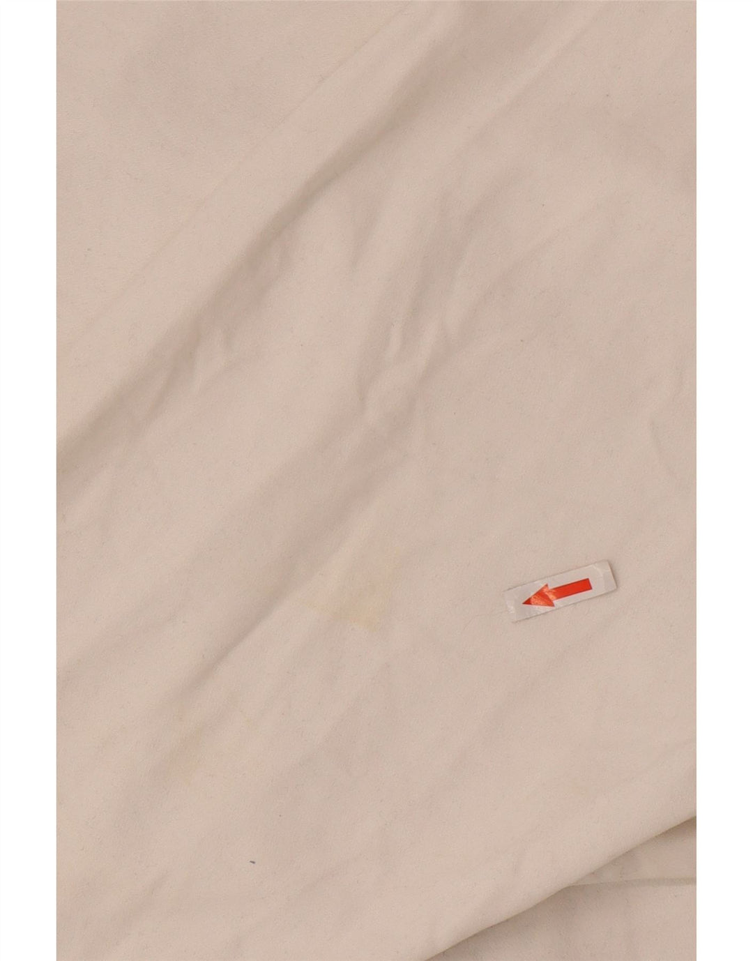 Jaqueta superior de agasalho masculino vintage XL algodão colorblock branco