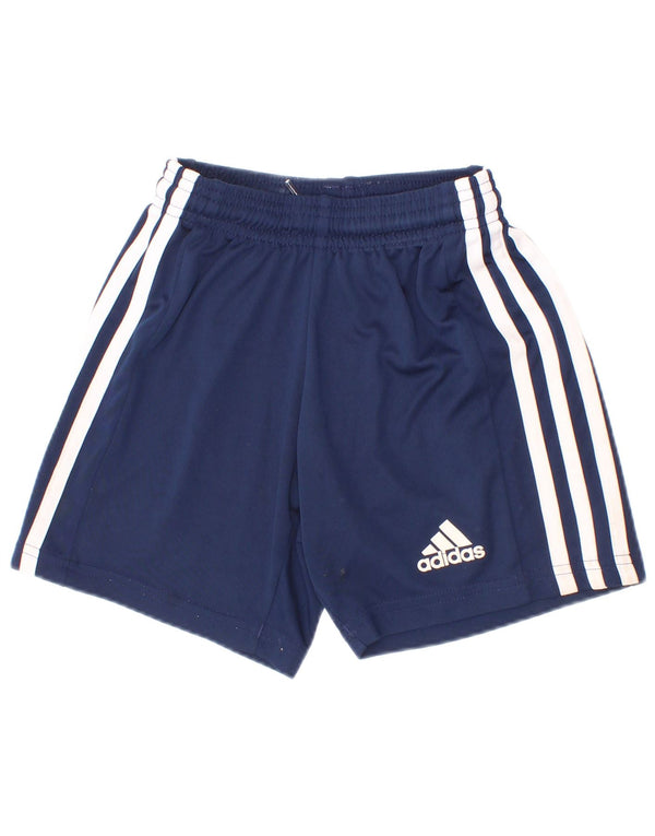 Calções desportivos Adidas Boys Aeroready 5-6 anos azul marinho poliéster