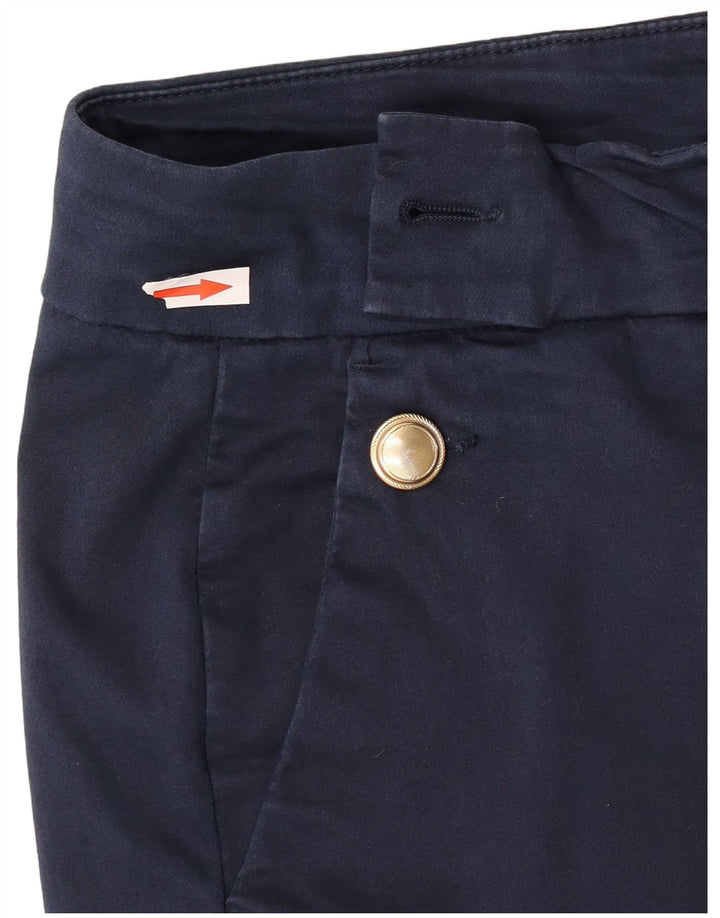 Liu Jo Calça Chino Feminina Slim W32 L28 Azul Marinho