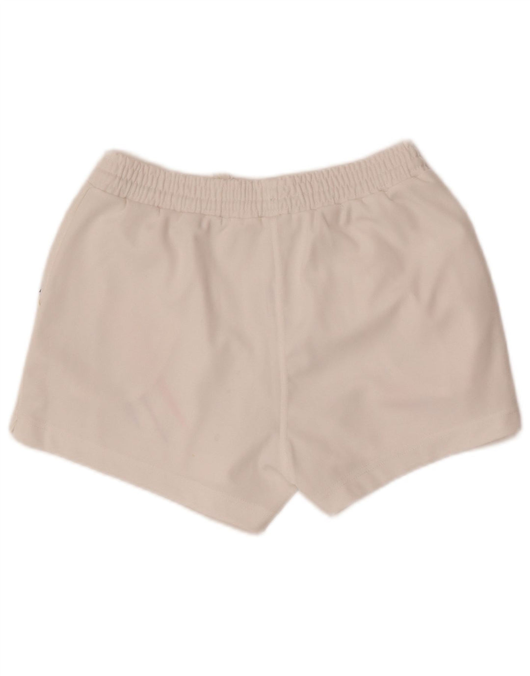Lotto Womens Sport Shorts UK 12 Médio Branco Geométrico