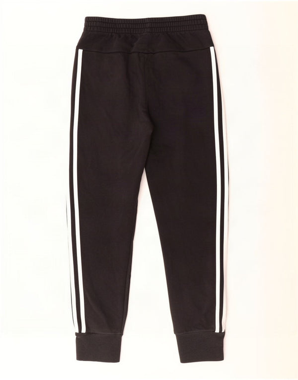 Adidas meninos calças de treino joggers 13-14 anos algodão preto