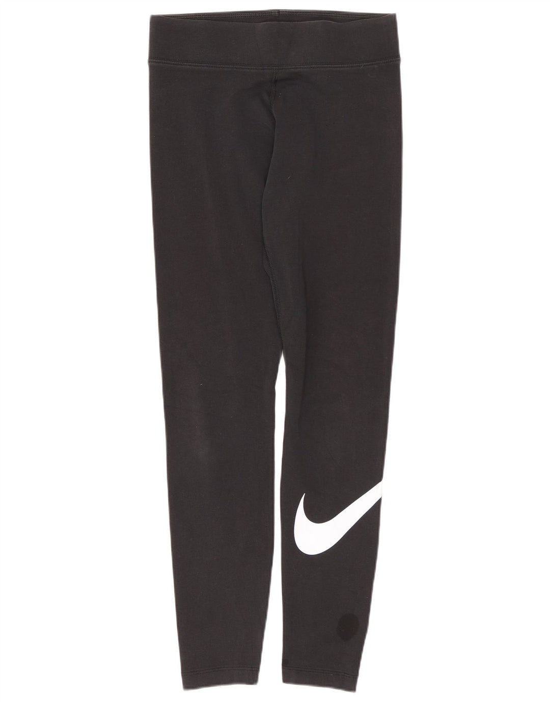 Leggings Nike Femininas Graphic UK 8 Pequenas Algodão Preto