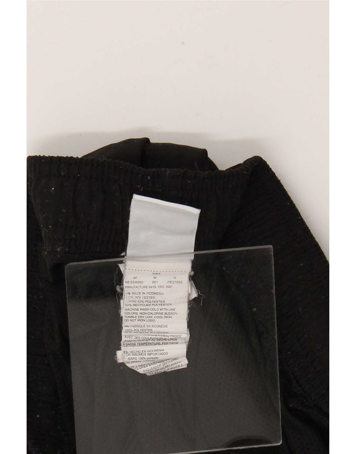 Shorts esportivos masculinos Nike médio preto poliéster