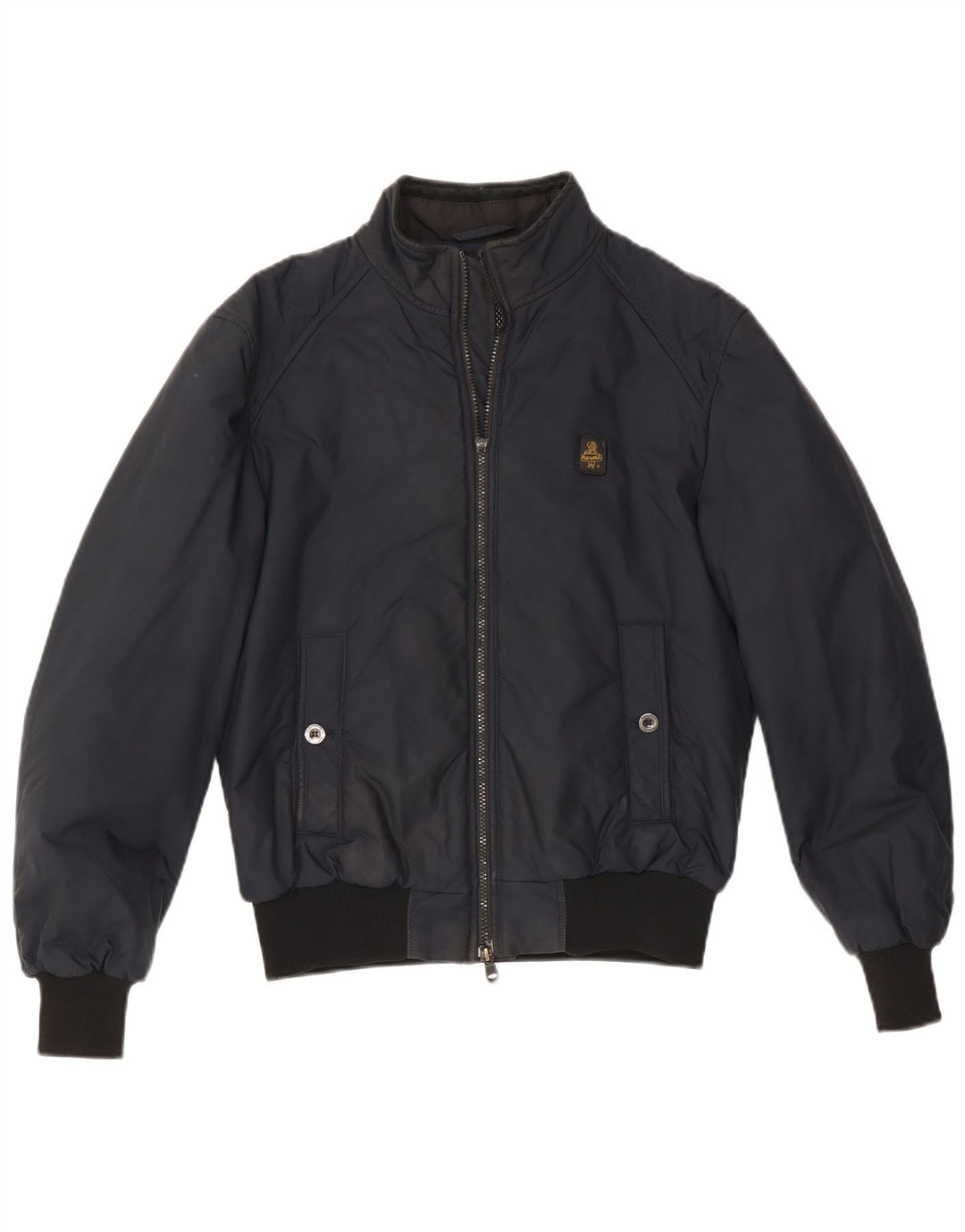 Jaqueta bomber masculina Refrigiwear UK 40 grande nylon azul marinho