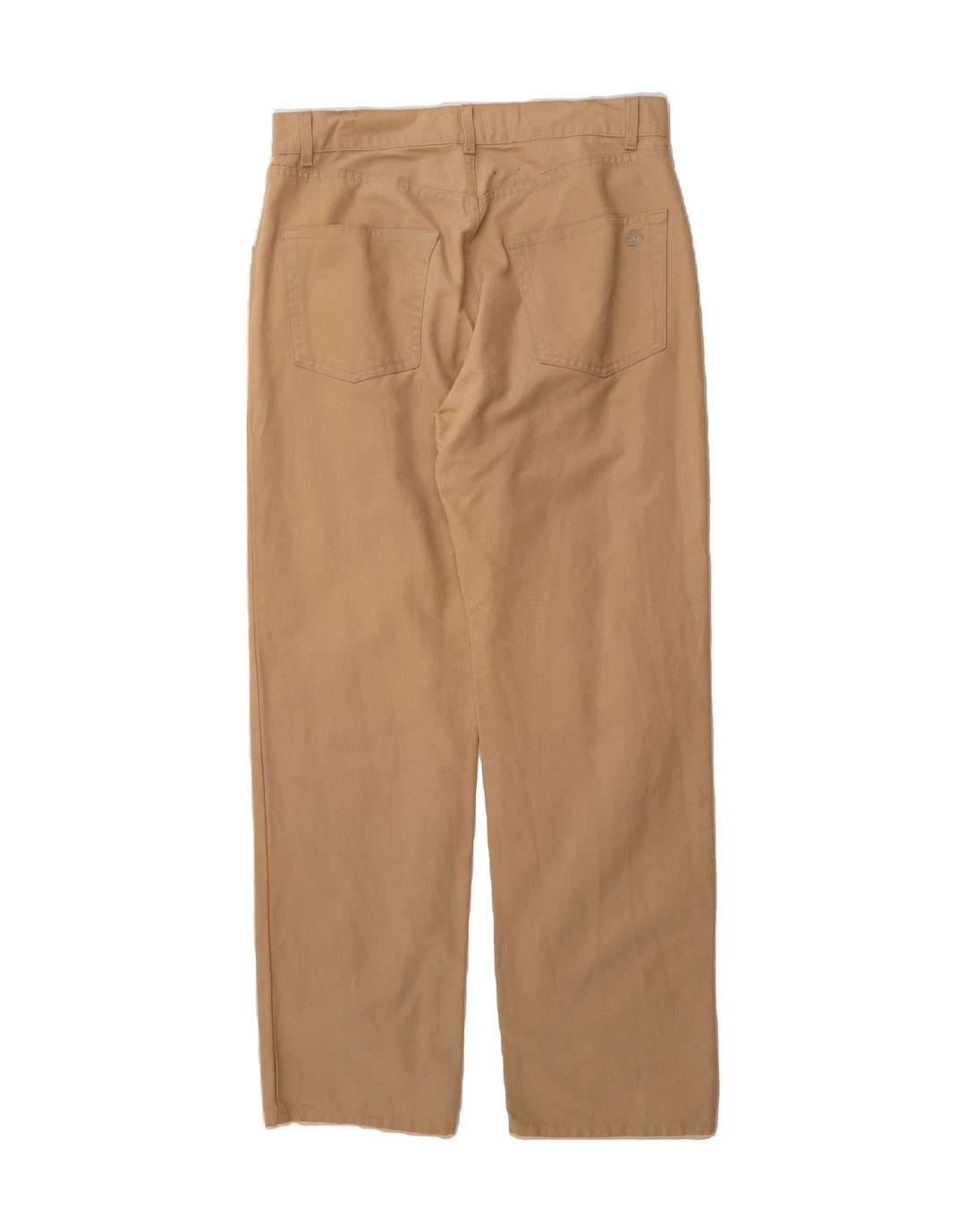 TIMBERLAND Mens Straight Casual Trousers W35 L33 Beige Cotton Vintage Timberland and Second-Hand Timberland from Messina Hembry 
