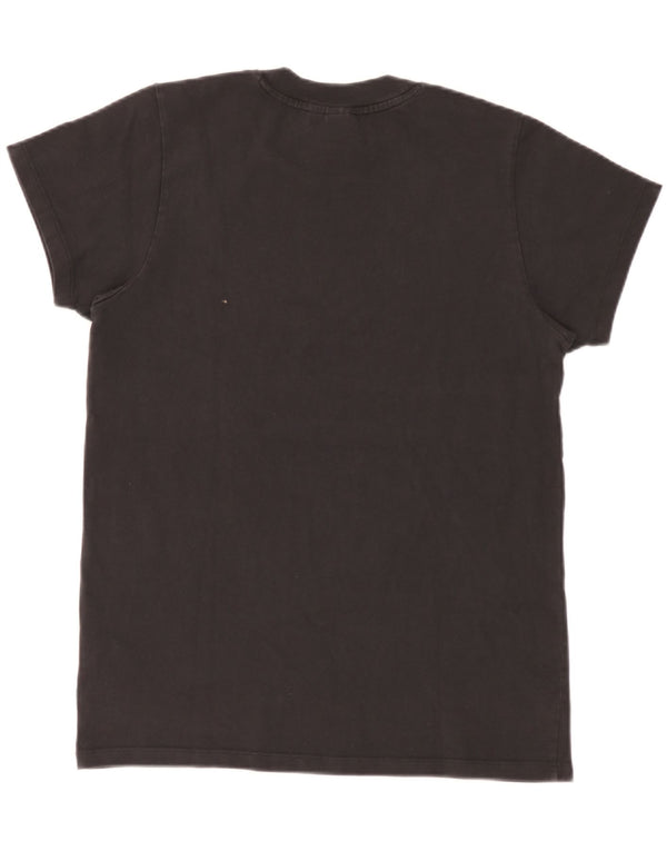 Camiseta Adidas Feminina Oversized Graphic Top UK 6 XS Algodão Preto