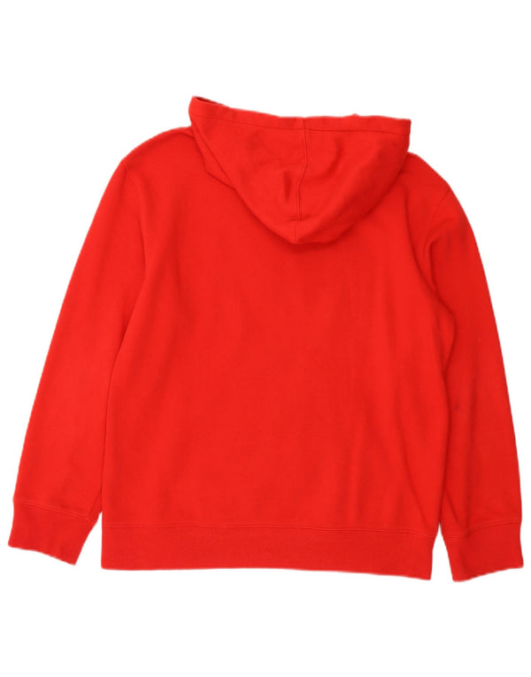 Jumper com capuz gráfico Gap Boys 11-12 anos 2XL algodão vermelho