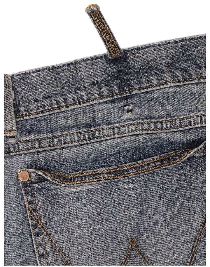 WRANGLER Masculino Slim Bootcut Jeans W36 L30 Azul Algodão