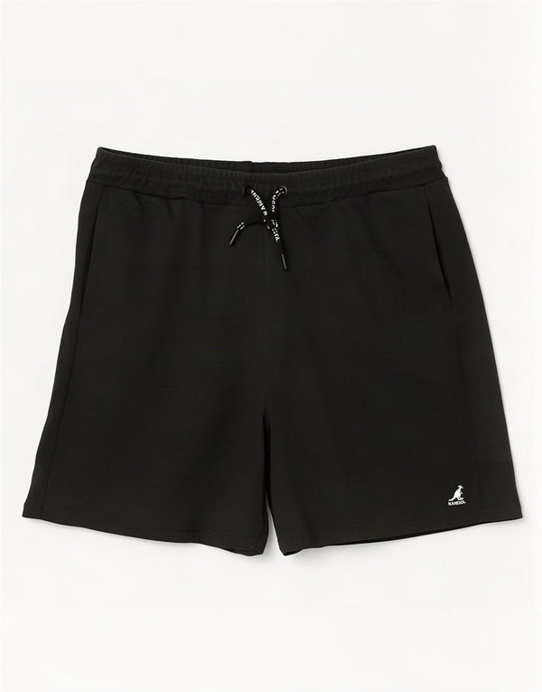 Shorts esportivos femininos Kangol UK 16 grande algodão cinza