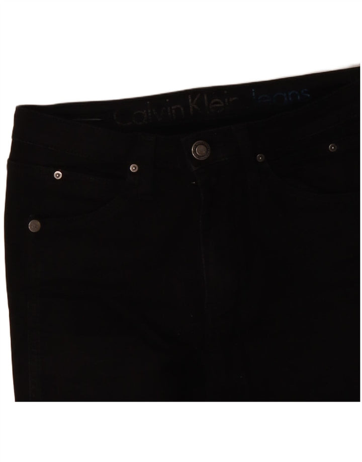 Calça jeans skinny feminina CALVIN KLEIN W26 L30 preta