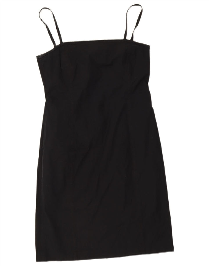 Vestido de verão feminino Colombo IT 46 grande algodão preto