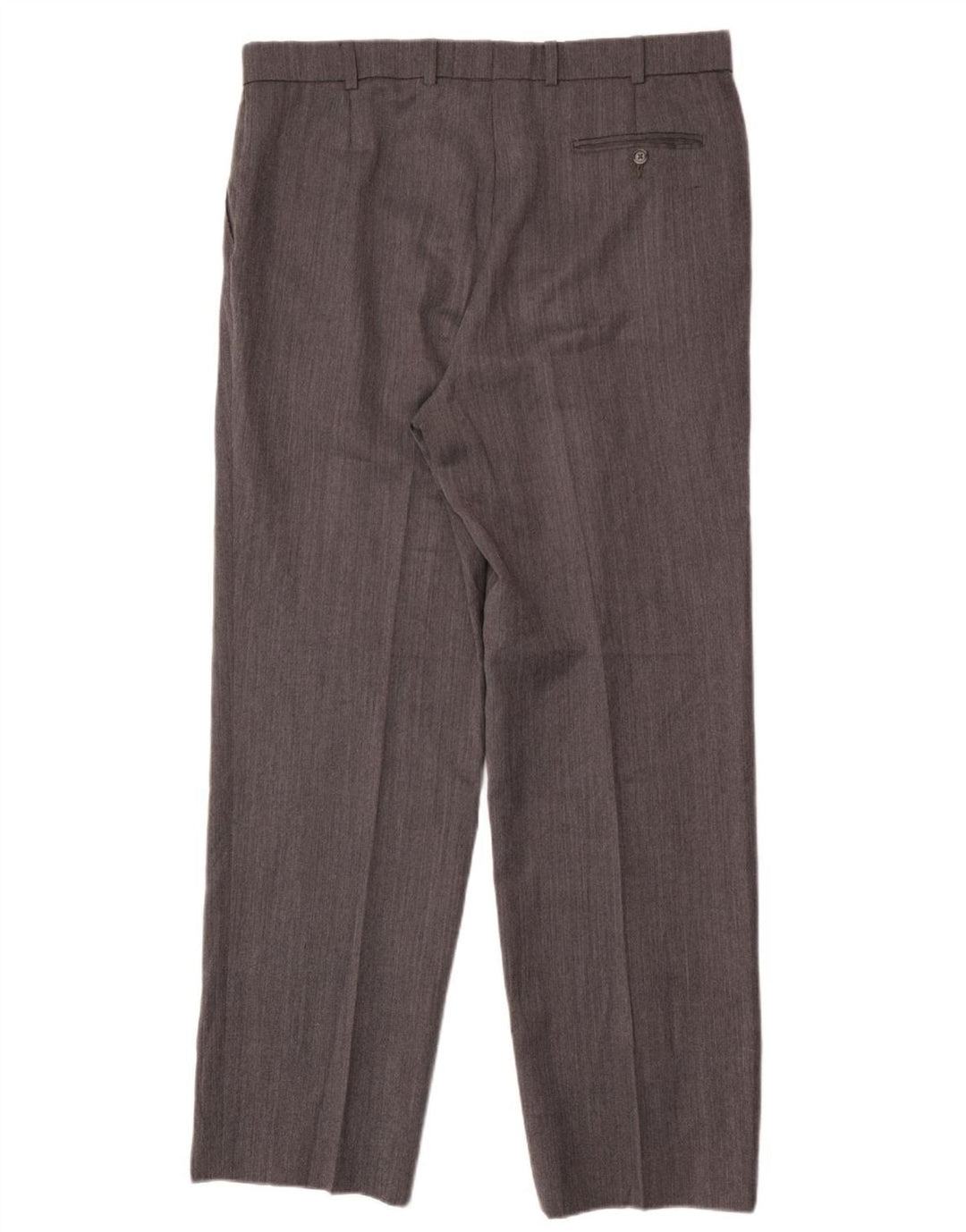 Calça masculina Marks & Spencer St. Michael Straight Suit W38 L33 cinza