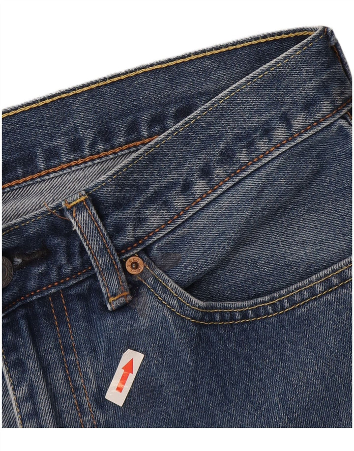 Levi's Masculino 751 Cropped Straight Jeans W32 L24 Azul Algodão