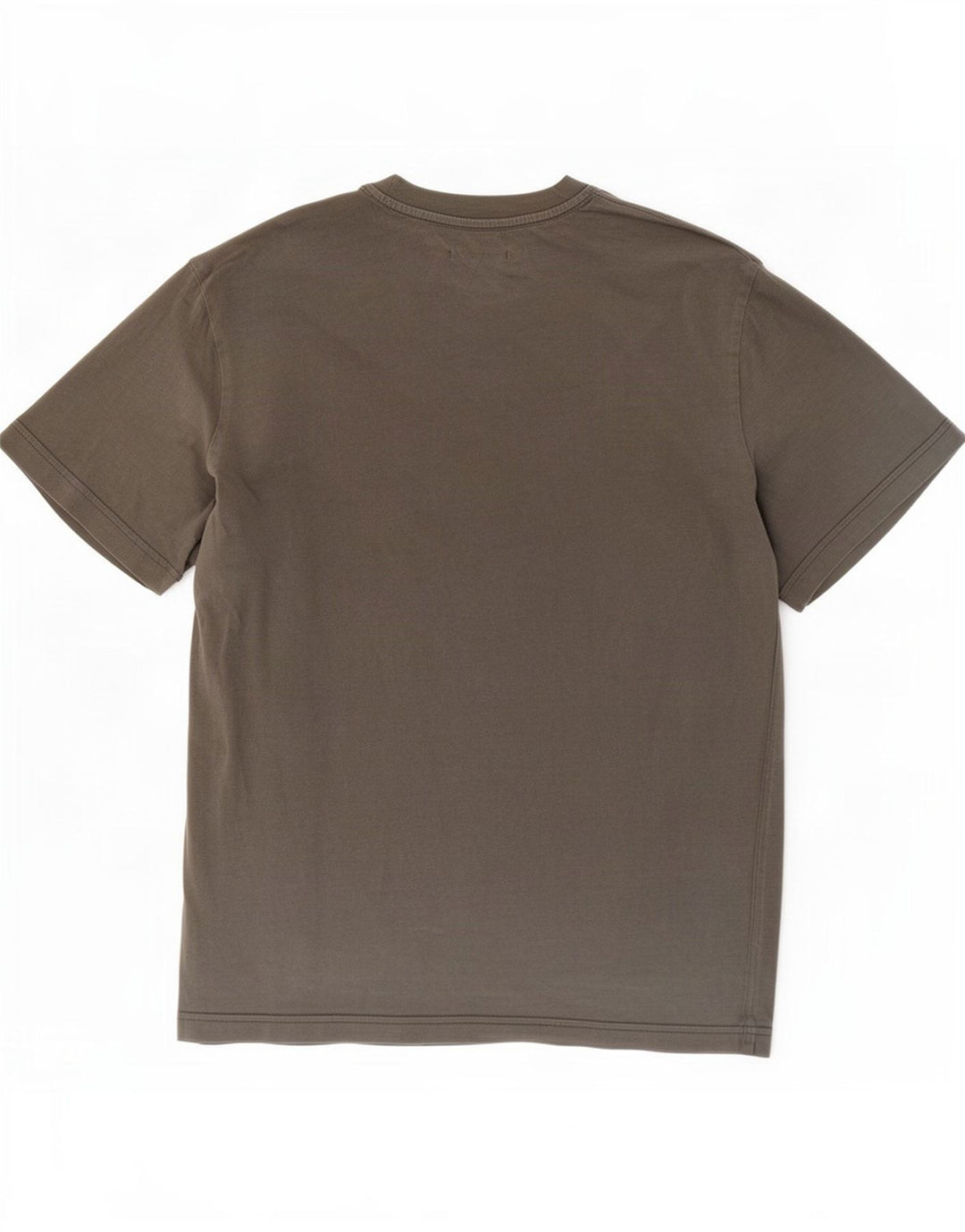 Cos Camiseta masculina grande de algodão verde médio