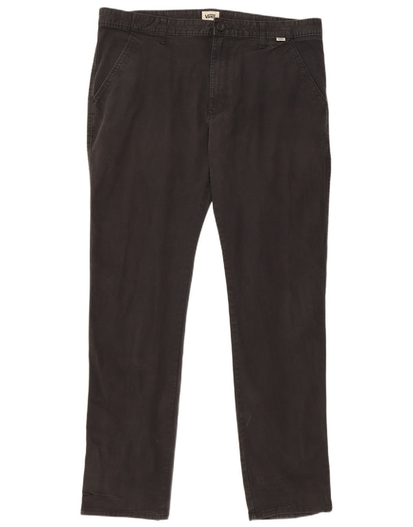 Calça Vans Masculina Slim Chino W36 L32 Algodão Preto