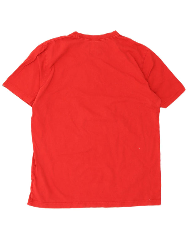 Camiseta Nike Masculina Standard Fit Graphic Top UK 42/44 Grande Algodão Vermelho