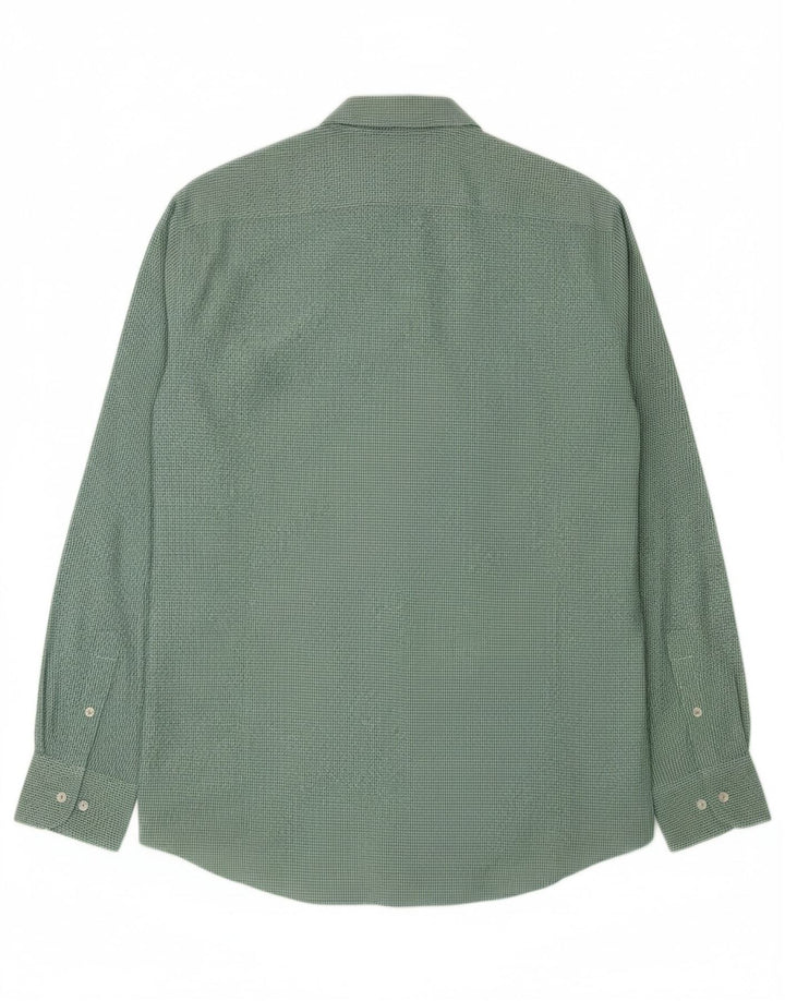 Camisa masculina KAPPA 2XL algodão guingão verde