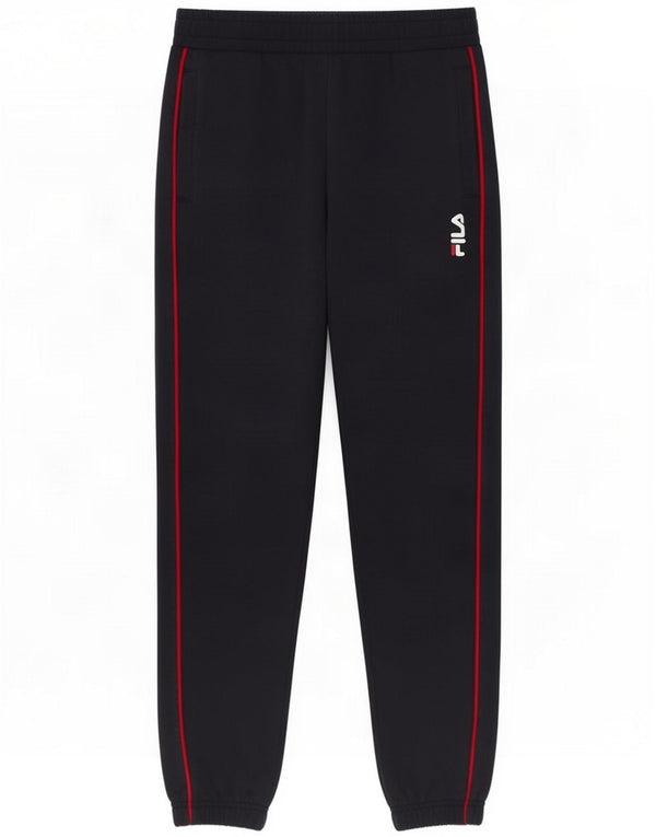 Fila Calça de treino masculina Joggers XS Azul marinho Algodão