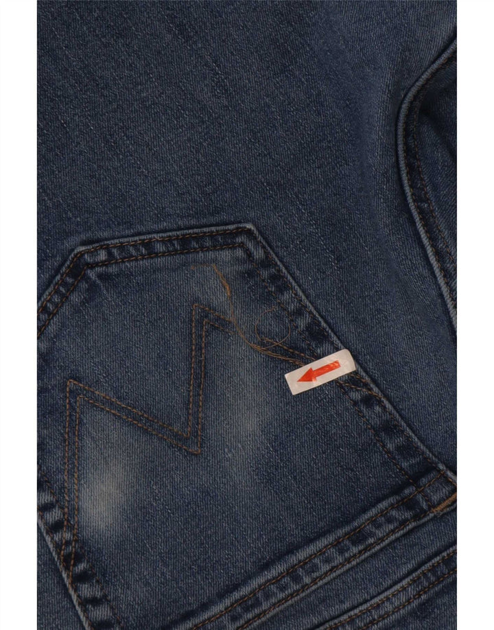 Wrangler Masculino Regular Straight Jeans W34 L32 Azul Algodão