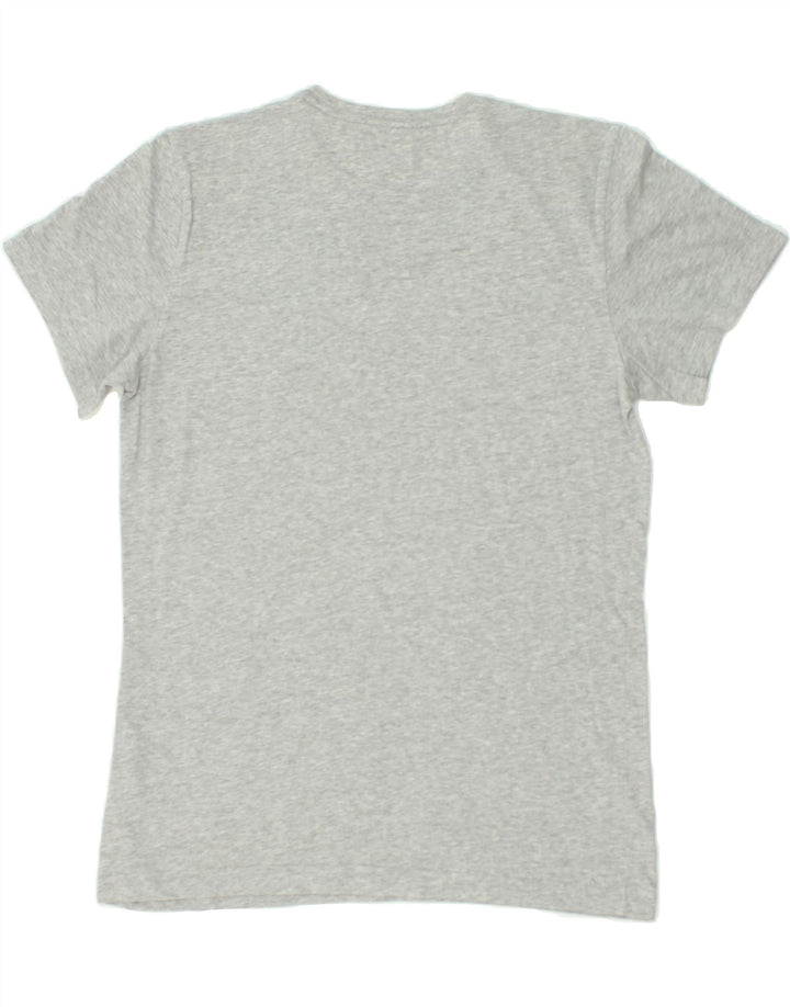 ADIDAS Mens Climalite Graphic T-Shirt Top Medium Grey Cotton | Vintage Adidas | Thrift | Second-Hand Adidas | Used Clothing | Messina Hembry 