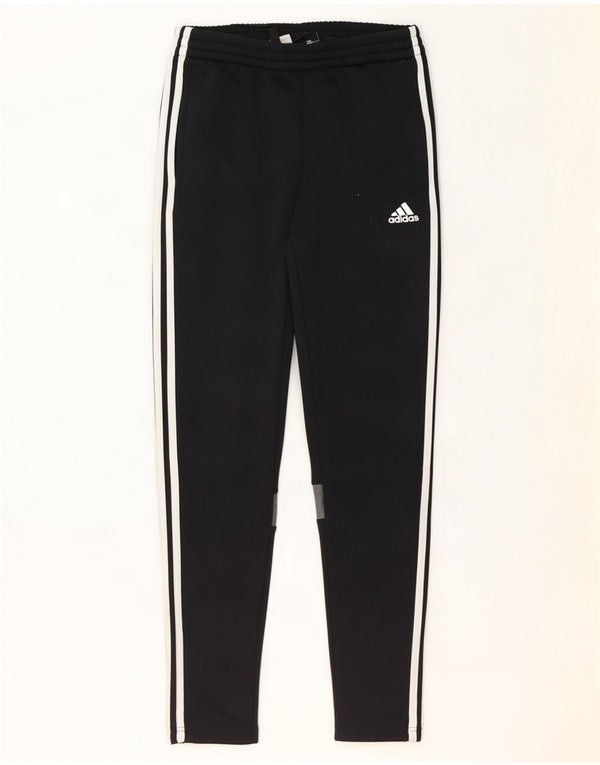 Calças de treino Adidas Boys Climalite 15-16 anos preto colorblock