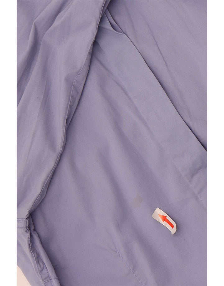 Camisa feminina Armani Jeans EU 42 grande algodão azul