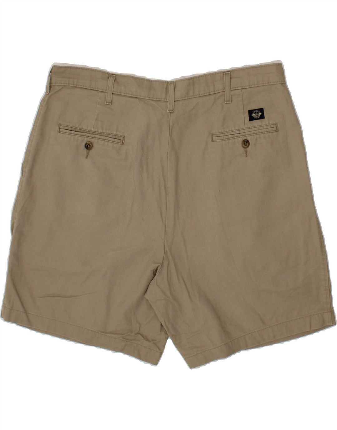 DOCKERS Mens Khakis Pegged Chino Shorts W38 XL Brown Cotton Vintage Dockers and Second-Hand Dockers from Messina Hembry 