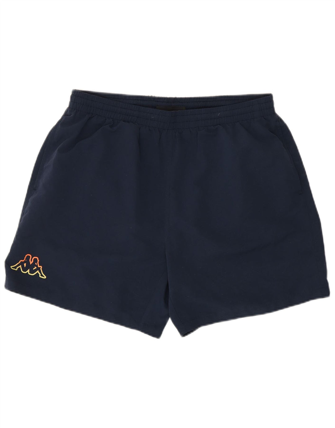 Shorts esportivos masculinos KAPPA grande poliéster azul marinho