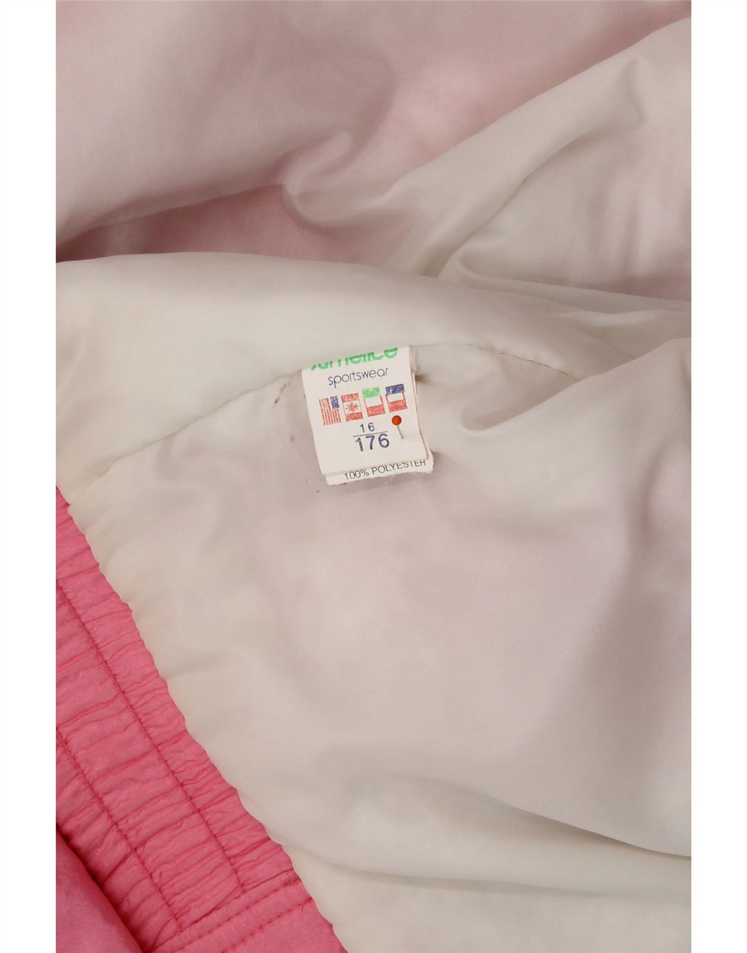 Jaqueta bomber feminina San Felice 15-16 anos poliamida colorblock rosa