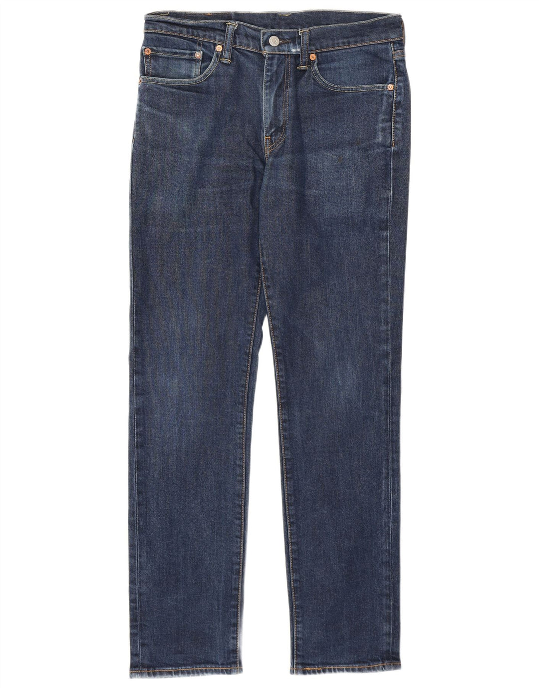 Levi's Masculino 511 Slim Jeans W32 L32 Azul Marinho Algodão