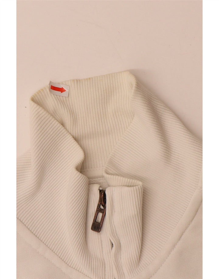 Jaqueta masculina de agasalho G-STAR de algodão branco médio