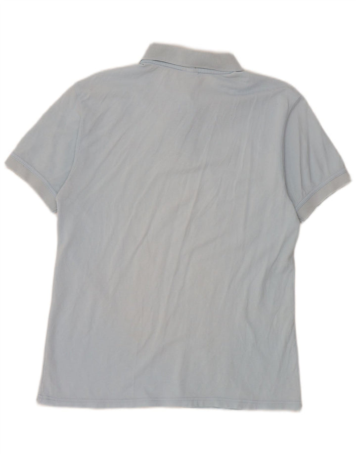 Camisa polo masculina Asics azul médio
