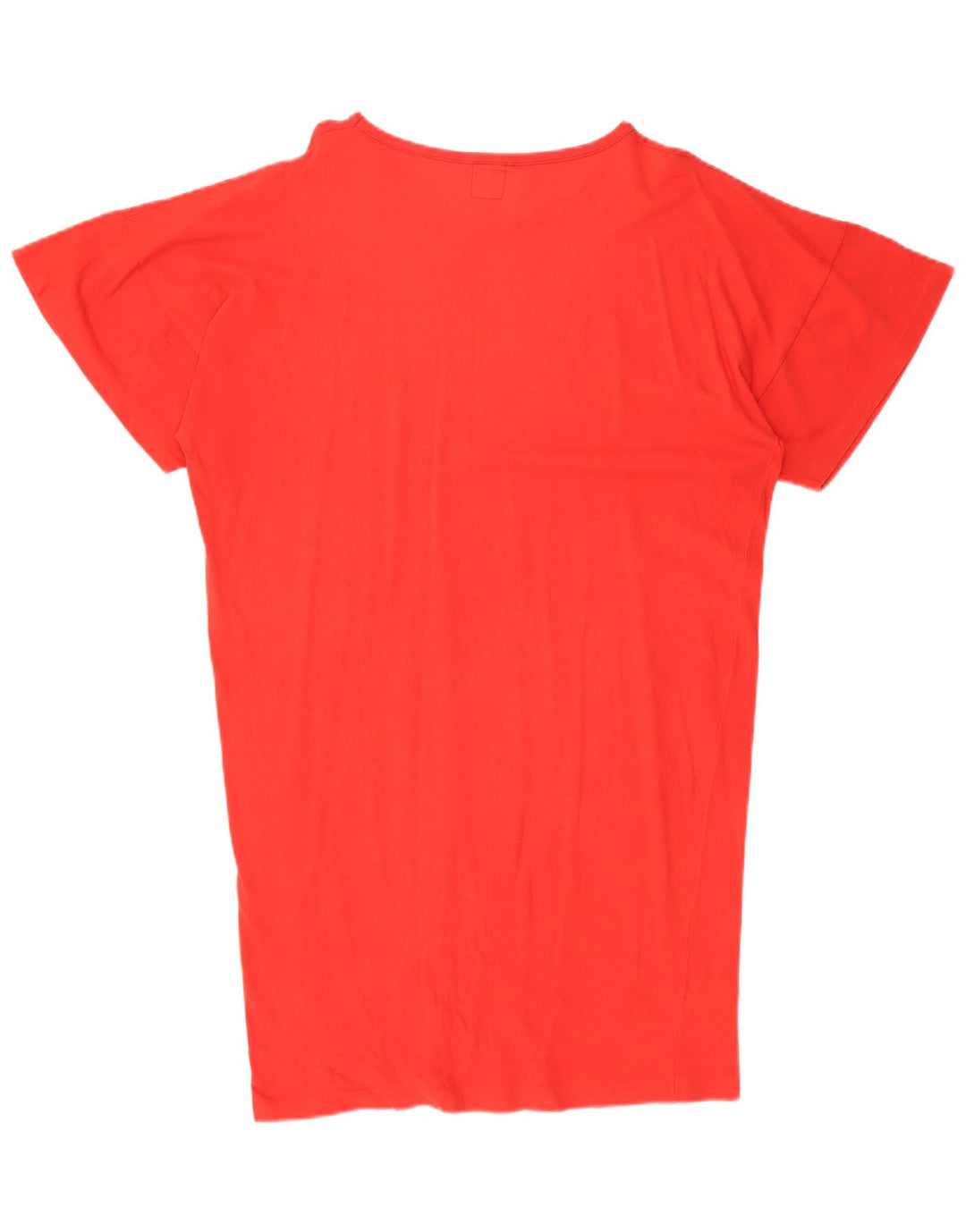 Camiseta feminina vintage grande com estampa gráfica IT 42 algodão vermelho médio