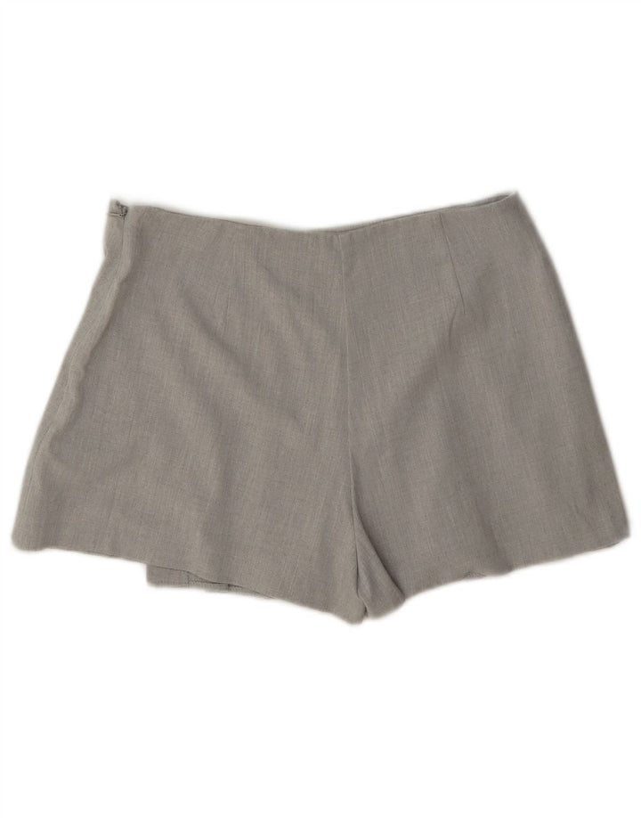 Zara Womens Skort Mini Saia Médio W28 Cinza