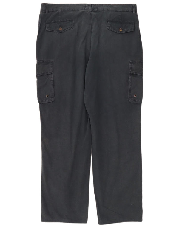 Calça Cargo Fila Masculina Straight W42 L30 Azul Marinho