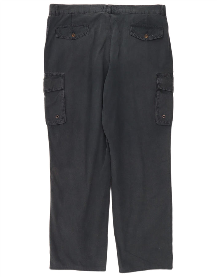 Calça Cargo Fila Masculina Straight W42 L30 Azul Marinho