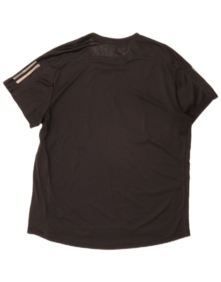 Camiseta masculina ADIDAS grande poliéster preto