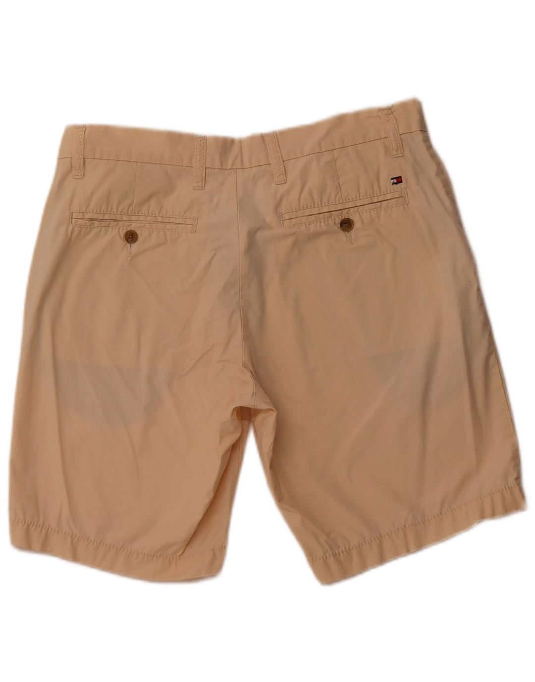 TOMMY HILFIGER Masculino Chino Shorts W32 Algodão Bege Médio