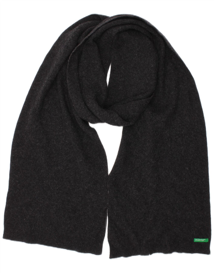 Lenço retangular feminino United Colors of Benetton tamanho único cinza clássico