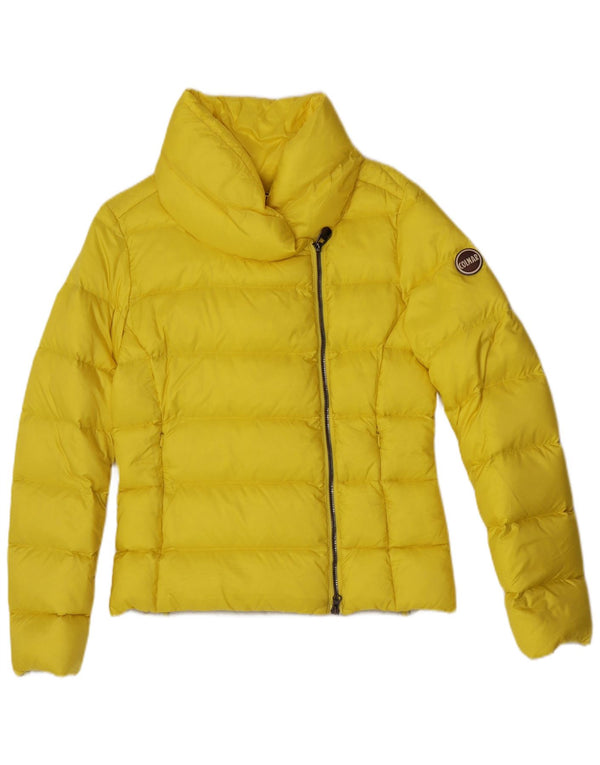 Jaqueta acolchoada feminina Colmar IT 42 poliéster amarelo pequeno